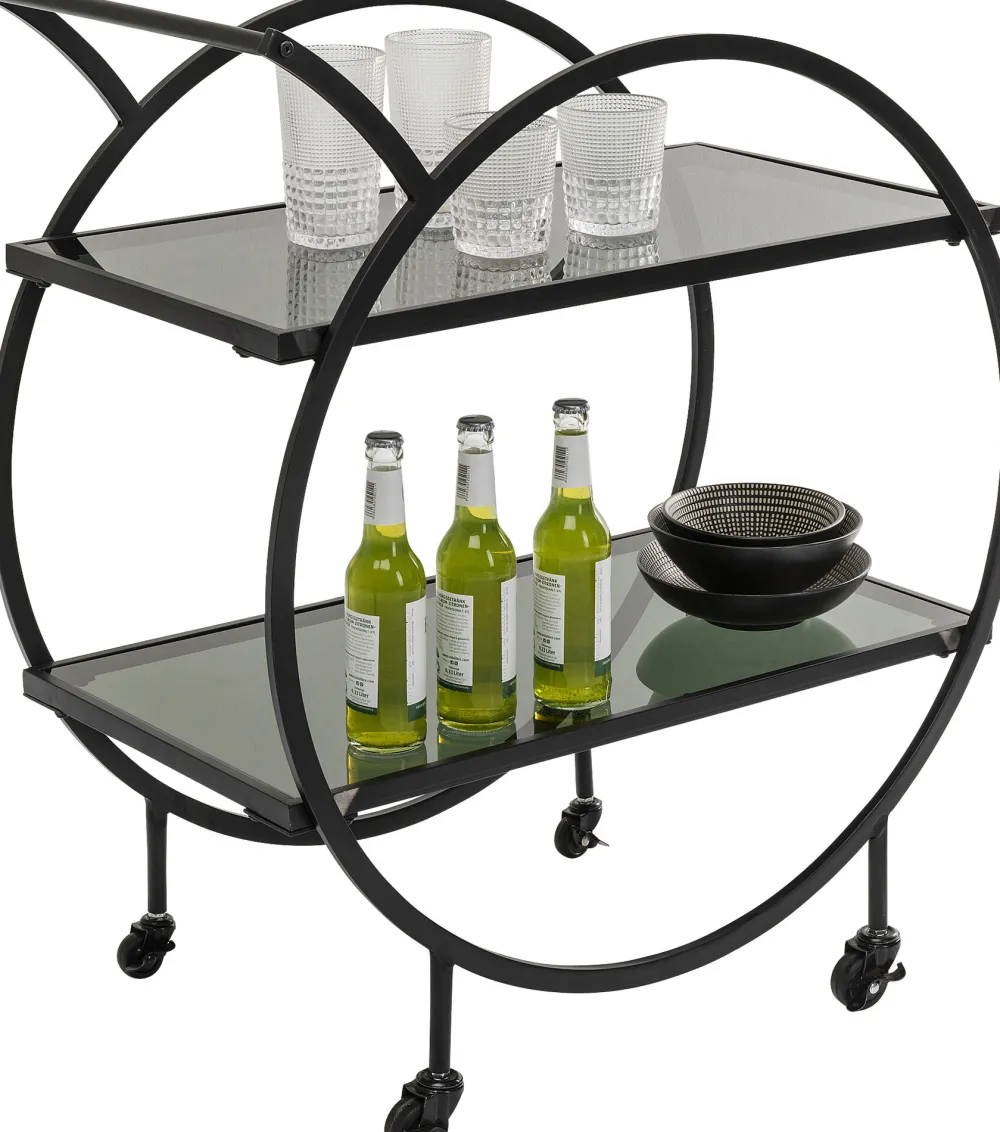 KARE Servierwagen Loft Schwarz Sale