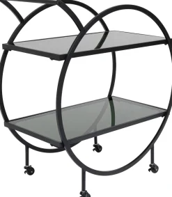 KARE Servierwagen Loft Schwarz Sale