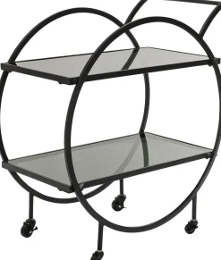KARE Servierwagen Loft Schwarz Sale