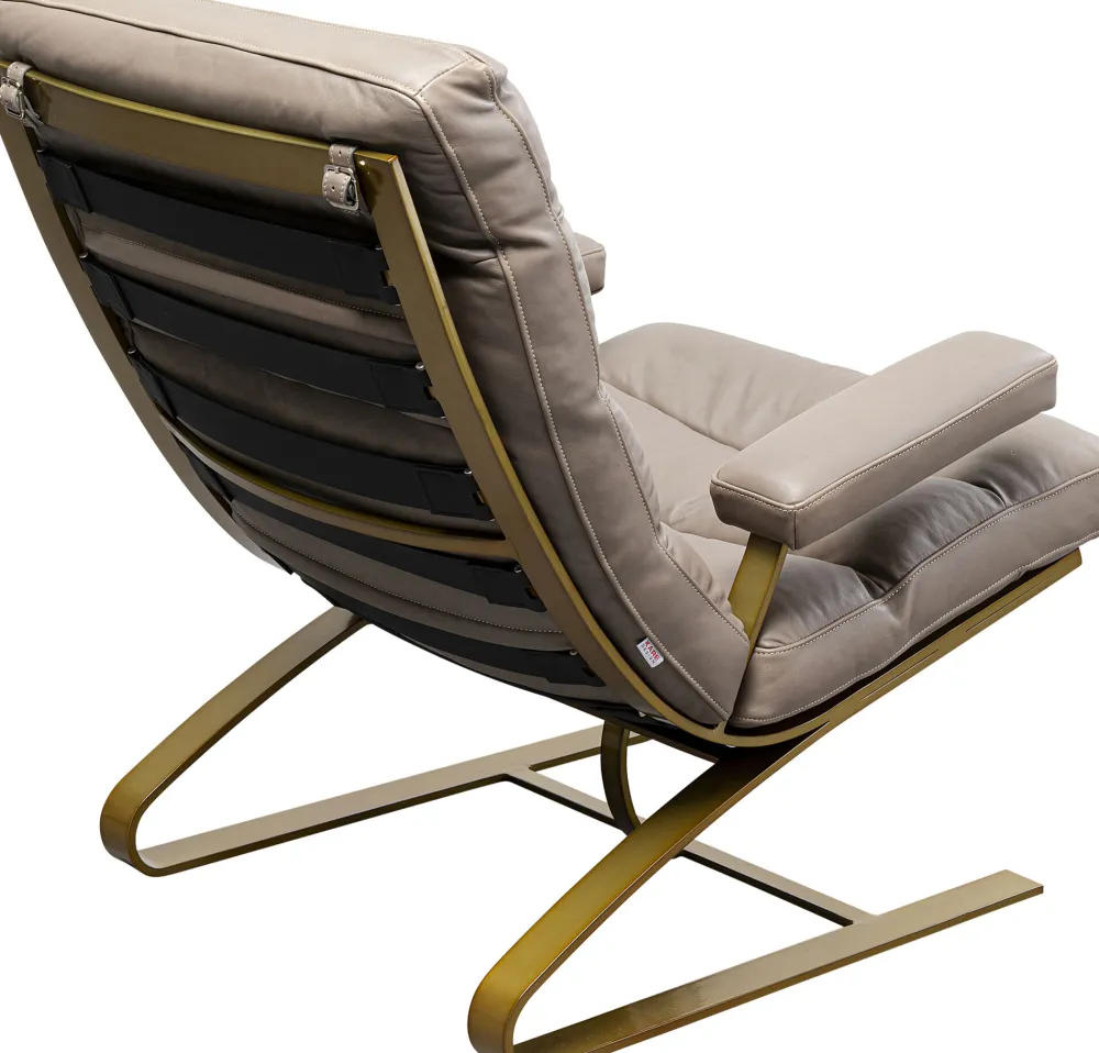 KARE Sessel + Hocker Novel New