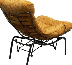 KARE Sessel + Hocker Vienna Swing Gelb Sale