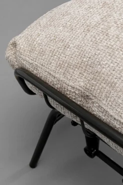 KARE Sessel + Hocker Vienna Swing Beige Best