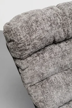 KARE Sessel + Hocker Vienna Swing Grau Sale