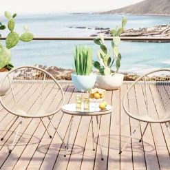 KARE Sessel Acapulco Mono Greige Discount