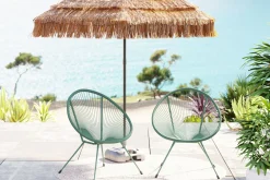 KARE Sessel Acapulco Mono Grün 2/Set