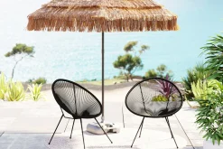KARE Sessel Acapulco Mono Schwarz 2/Set Best