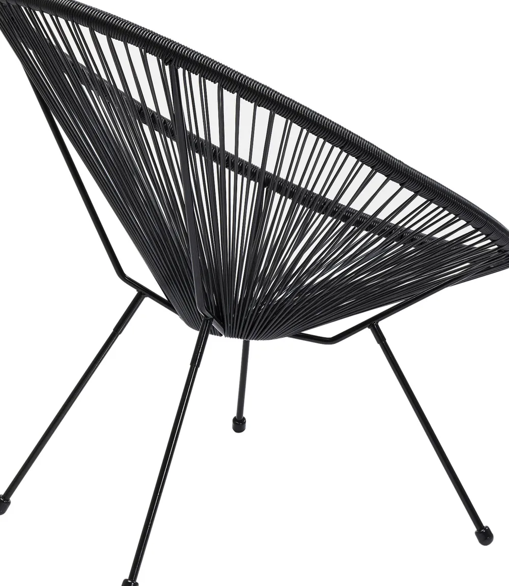 KARE Sessel Acapulco Mono Schwarz Clearance