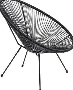 KARE Sessel Acapulco Mono Schwarz Clearance