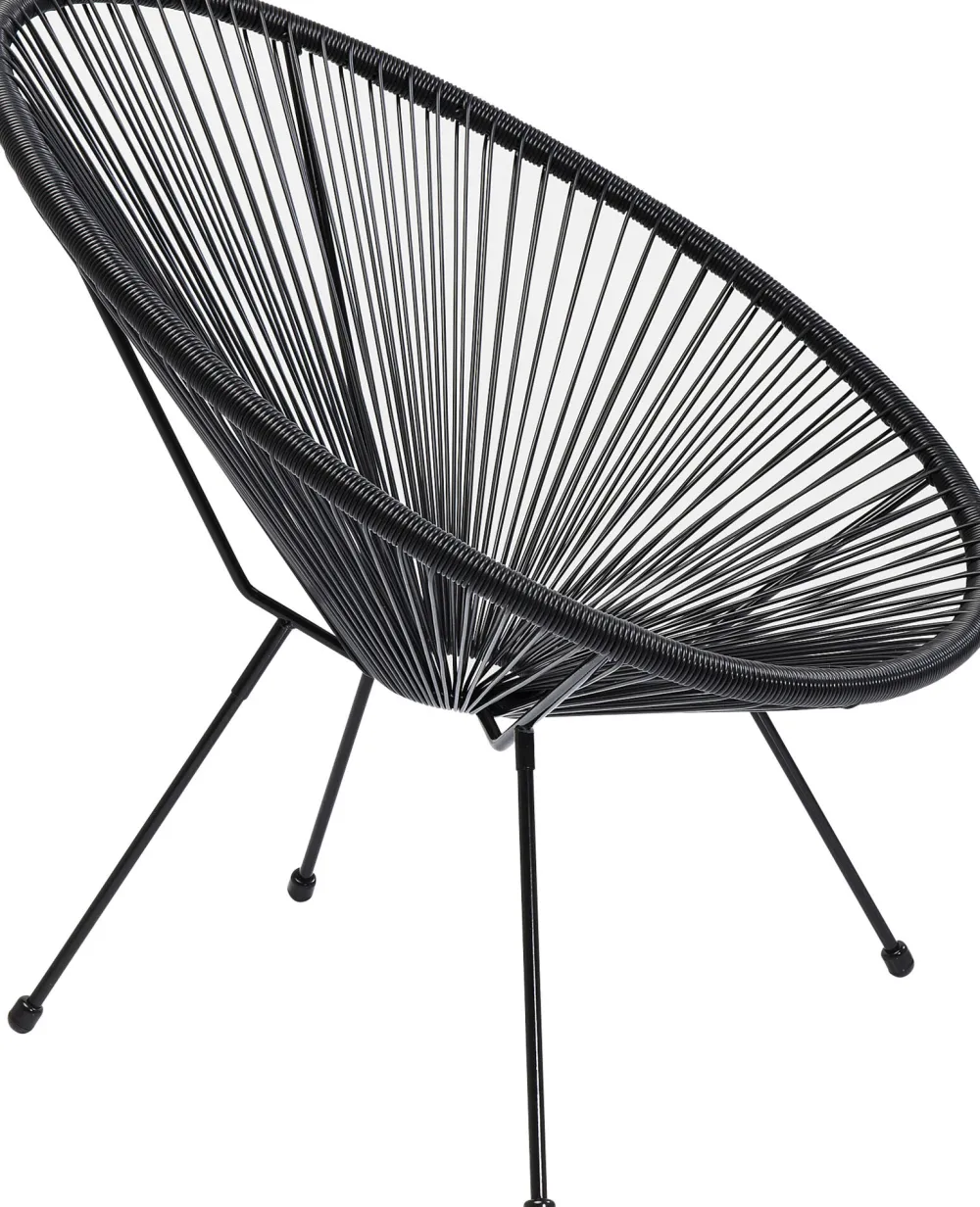 KARE Sessel Acapulco Mono Schwarz Clearance