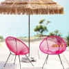 KARE Sessel Acapulco Pink 2/Set New