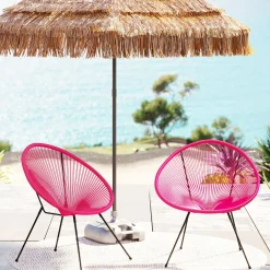 KARE Sessel Acapulco Pink 2/Set New
