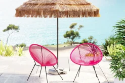 KARE Sessel Acapulco Pink 2/Set New