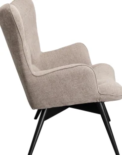 KARE Sessel Black Vicky Hellbraun Clearance