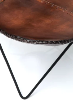 KARE Sessel Butterfly Brown Econo Outlet