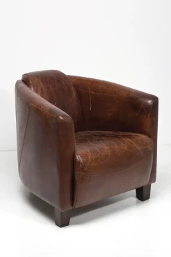 KARE Sessel Cigar Lounge Brown