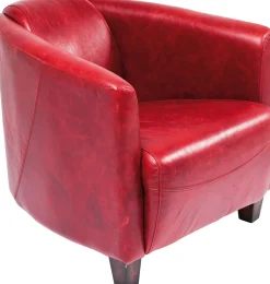 KARE Sessel Cigar Lounge Red Discount