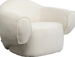 KARE Sessel Dreamy Boucle Creme Clearance