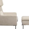 KARE Sessel +Hocker Quinn High Beige Sale