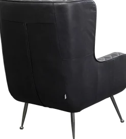 KARE Sessel Nonna Smart Leder Schwarz Best