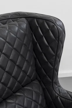 KARE Sessel Nonna Smart Leder Schwarz Best