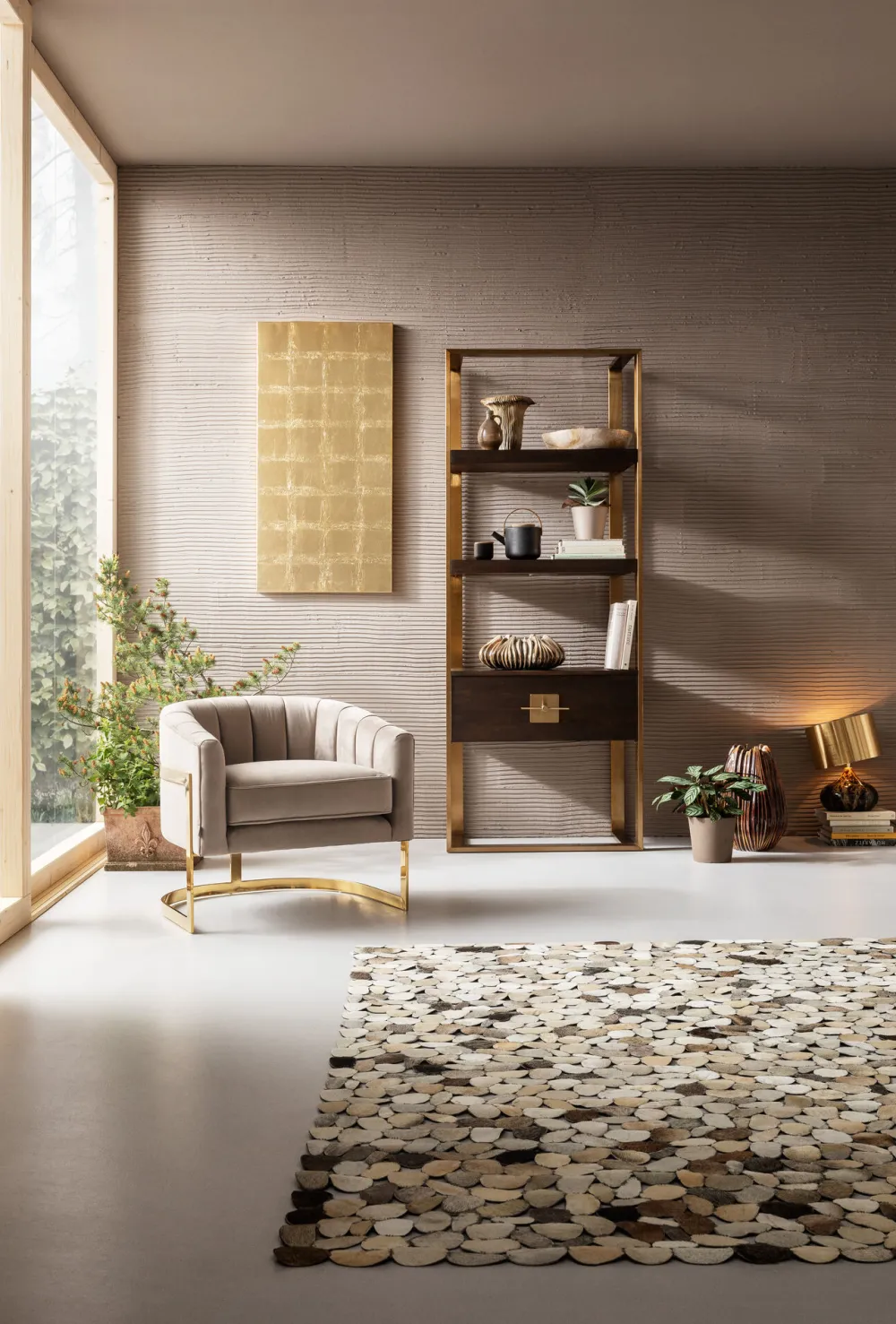KARE Sessel Pure Elegance Beige Hot