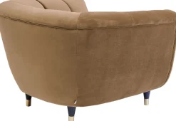 KARE Sessel Spectra Samt Braun Outlet