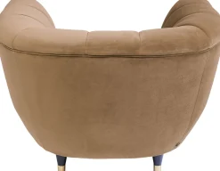 KARE Sessel Spectra Samt Braun Outlet