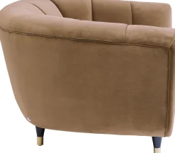 KARE Sessel Spectra Samt Braun Outlet