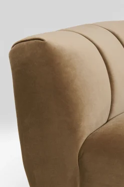 KARE Sessel Spectra Samt Braun Outlet