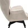 KARE Sessel Tudor Velvet Creme Discount
