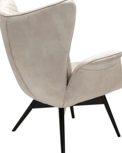 KARE Sessel Tudor Velvet Creme Discount