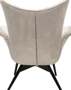 KARE Sessel Tudor Velvet Creme Discount