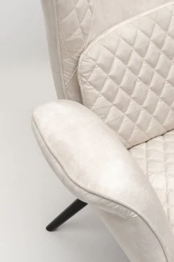 KARE Sessel Tudor Velvet Creme Discount