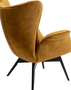 KARE Sessel Tudor Velvet Goldbraun Discount