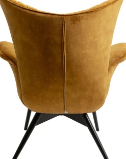 KARE Sessel Tudor Velvet Goldbraun Discount