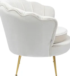 KARE Sessel Water Lily Gold Beige Outlet
