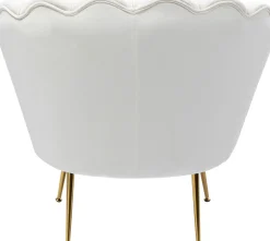 KARE Sessel Water Lily Gold Beige Outlet