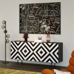 KARE Sideboard Arctic 160x75cm Clearance