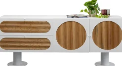 KARE Sideboard Atomic Weiß 183x76cm Outlet