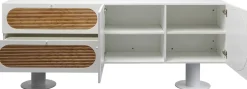 KARE Sideboard Atomic Weiß 183x76cm Outlet
