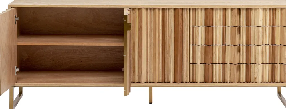 KARE Sideboard Concertina Natur 186x74cm Online