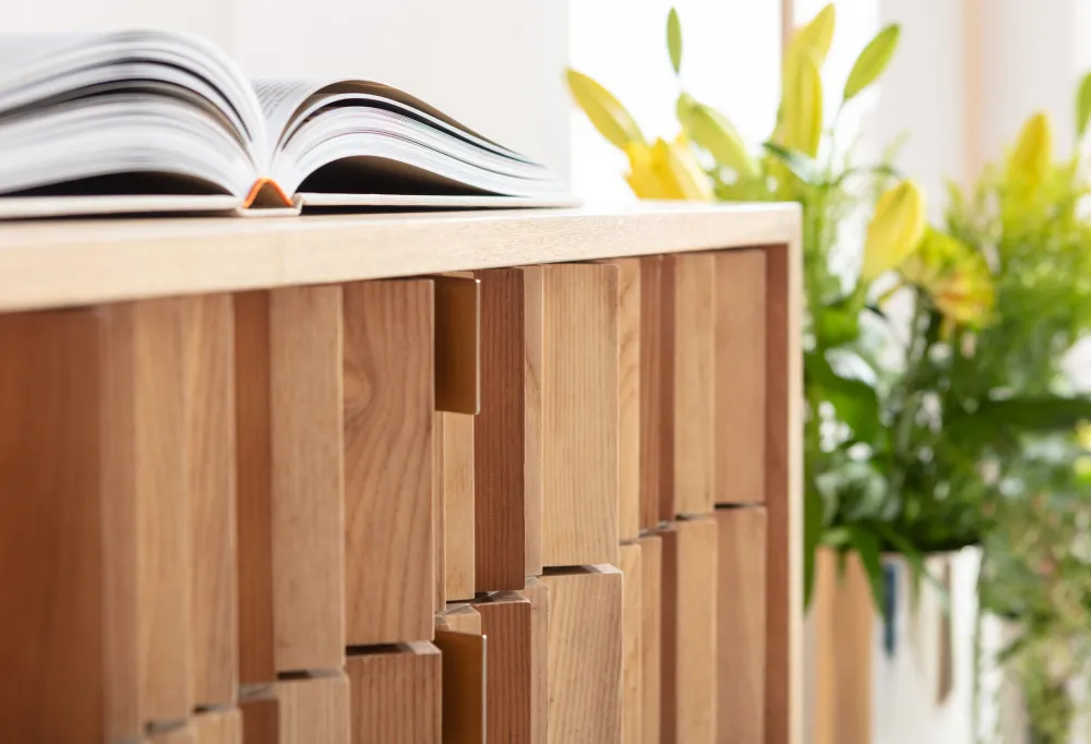 KARE Sideboard Concertina Natur 186x74cm Online