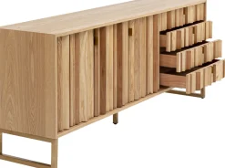 KARE Sideboard Concertina Natur 186x74cm Online
