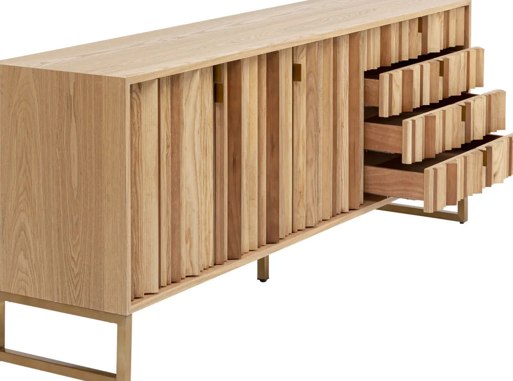 KARE Sideboard Concertina Natur 186x74cm Online