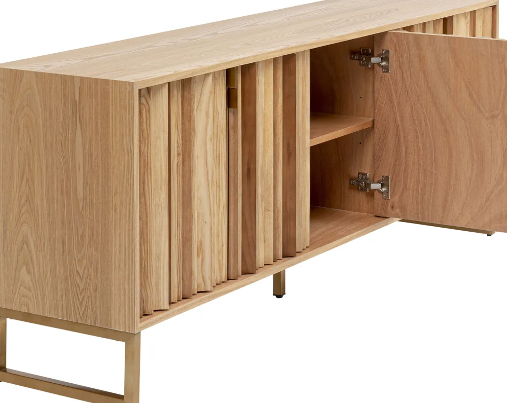 KARE Sideboard Concertina Natur 186x74cm Online