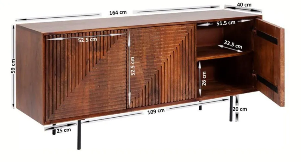 KARE Sideboard Grooves Clearance