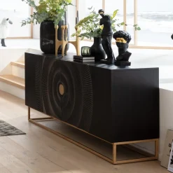 KARE Sideboard Madeira Dunkel 177x75cm Outlet