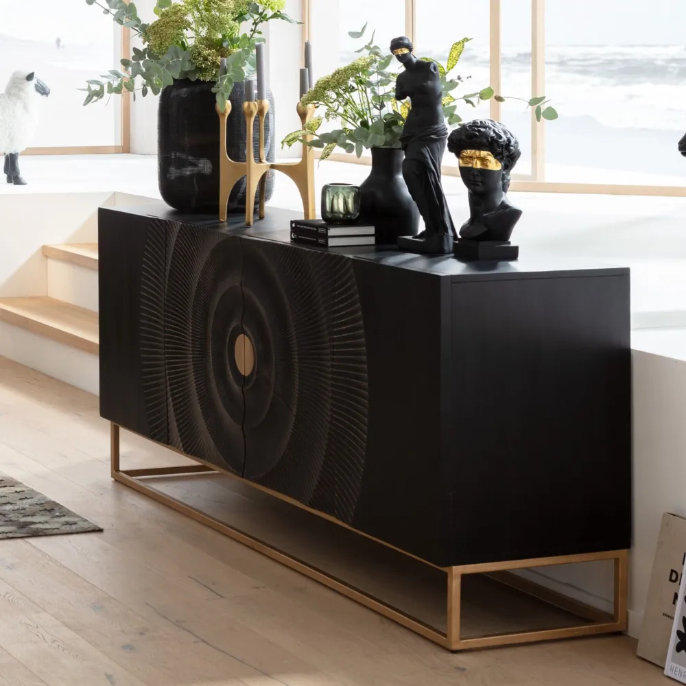 KARE Sideboard Madeira Dunkel 177x75cm Outlet