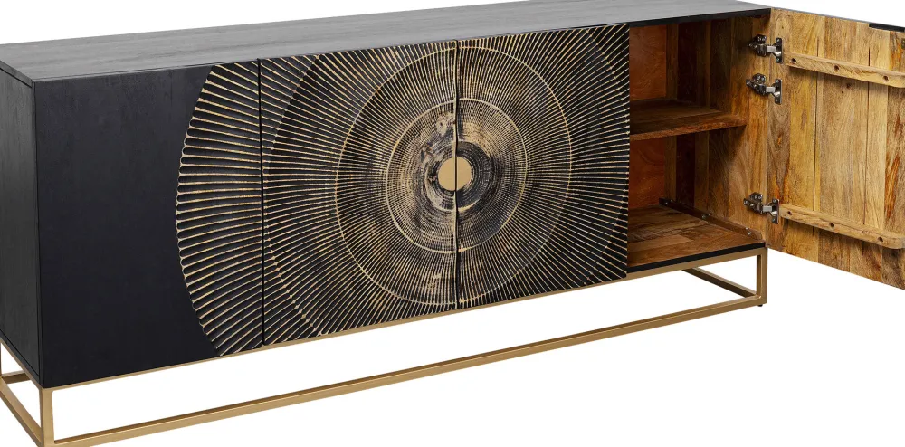 KARE Sideboard Madeira Dunkel 177x75cm Outlet