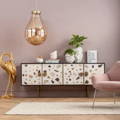 KARE Sideboard Terrazzo 183x77cm Hot